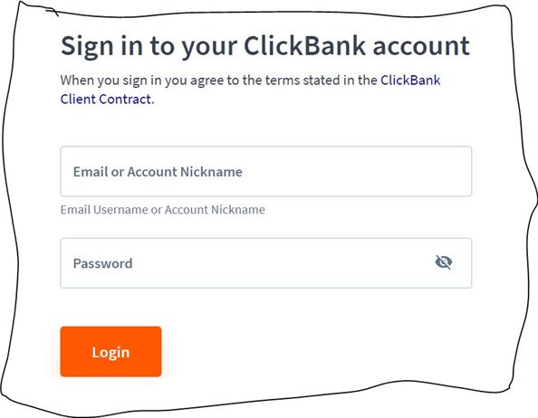 ClickBank-login