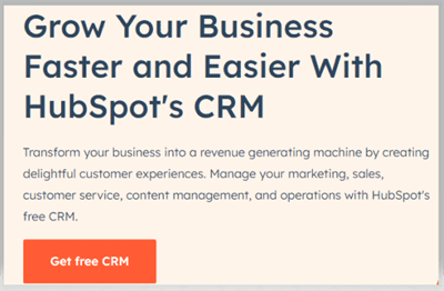 HubSpot's CRM
