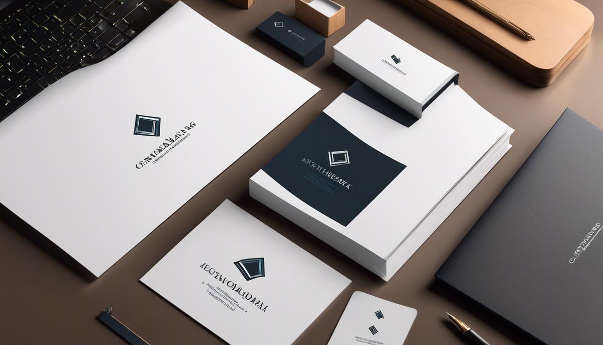 A logo representing a company's brand essence and setting a solid foundation for its visual identity.